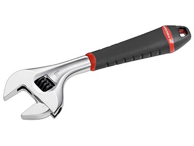 (101.12G)-Adjustable Wrench-12" (Comfort Grip w/Quick Adjust)