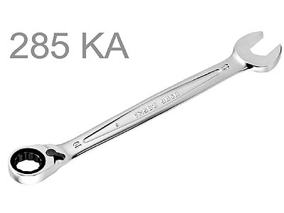 (467B.19-smpl)-Ratcheting Comb Wrench w/Ring Stop-19mm (Limit 1)