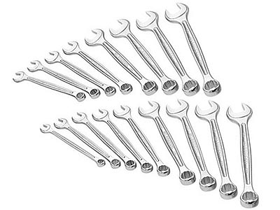(440.JU17T)-17pc Fractional Combination Wrench Set (1/4-1 1/4")
