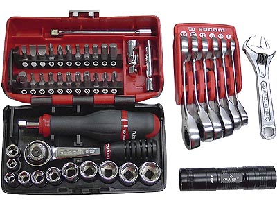 (UC-Spec-1) -Compact Tool Set (Kit #1) (fits in a 6" wide case)