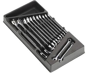 (MOD.440-4)-13pc Fractional Comb Wrench Set (1/4-15/16")(Facom)