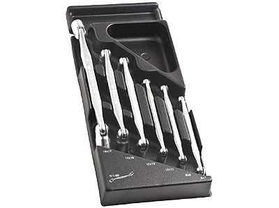 (MOD.66A-1) - Hinged Socket Wrench Module Set (6pc) (6-17mm)