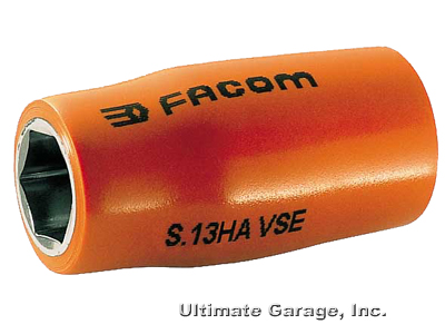 (S.8HAVSE)-1/2" Drive Insulated 6pt Socket-8mm