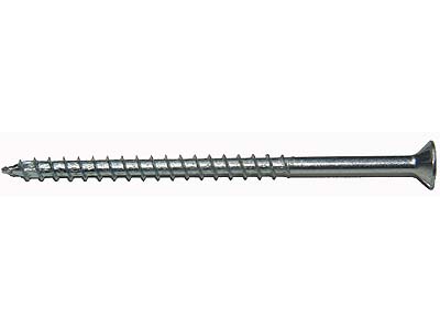 #10 x 3 1/2" Full Thread Flat Head Zinc (200pc)(Ltd supply)
