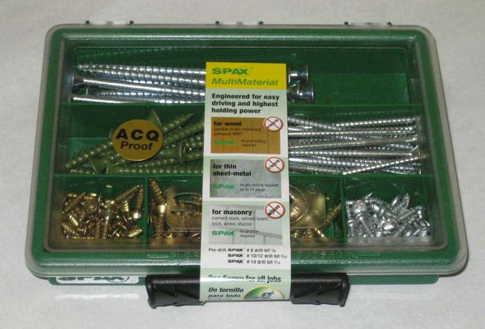 Spax Small Mixed Assortment
