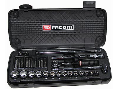 (J.431BSP) -3/8" Drive 6pt Metric Tool Set (7-22mm)(w/J.161B)