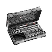 (J.431BSP) -3/8" Drive 6pt Metric Tool Set (7-22mm)(w/J.161B)