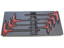 (MOD.89TXA)-7pc Soft Grip P-handle Torx Key Set (T10>T40)(Facom)