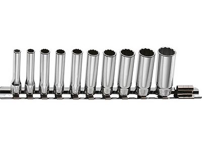 (REL.40U) -1/4" Drive 12pt Fractional Deep Socket Set