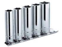 (RL.41E) -1/4″ Drive 6pt Deep Metric Socket Set (5pc)(10-14mm)