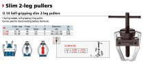 (U.14L) -Outside 2-Leg Puller-Compact (Long Reach)