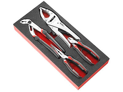 (MODM.CPEA1)-4pc Plier Module Set (3 pliers + lockgrip)(Facom)