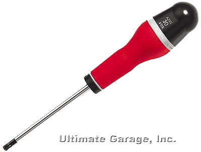 (AZXS.30x125)-Ergotwist Torx Screwdriver w/Spherical Tip-T30