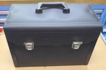 (BV.5A) -Leather Tool Case with Sliding Compartment Drawers