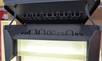 (BV.5A) -Leather Tool Case with Sliding Compartment Drawers