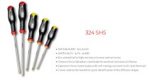 (AT.J5) -Screwdriver Set-5pc (Slotted/Phillips)(USAG)