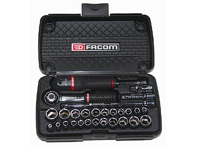 (R.420MU) -1/4" Drive Metric/Fractional Set w/R.161 (Facom)