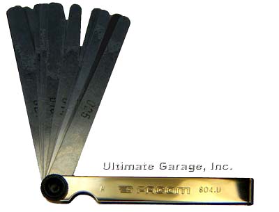 (804.U) -Fractional Feeler Gauge Set (26 blades)
