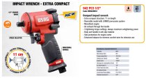 (NS.1600F) -1/2" Drive Compact Impact Wrench (635 ft lbs)(USAG)