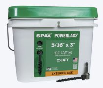5/16″ x 3″ Lag Screw-Hex Head HCR (250pc) (Dropship)