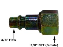 3/8″ Flow Air Plug (3/8″ NPT Female)(Industrial)