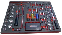 (MODM.RJS)-1/4, 3/8 & 1/2 Mixed Drive Metric Tool Set (Freight!) (1 available)