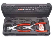 (470) -Circlip Plier Set w/Interchangeable Tips