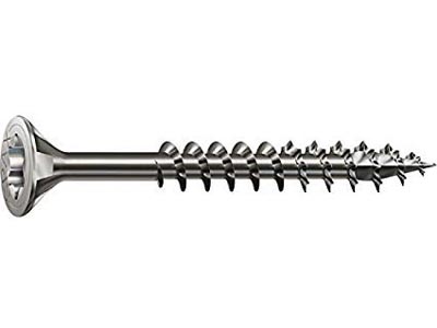 #10 x 3" Flat Head Partial Thread Stainless-Torx (615pc)