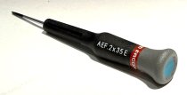 (AEF.2x35E)-Antistatic (ESD-safe) MicroTech Slotted Screwdriver-2x35mm (limited supply)
