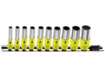 (REL.40UF) -1/4″ Dr 12pt Fractional Deep Socket Set (Fluorescent) (1 available)