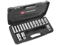 (S.404AE) - 1/2″ Drive 12pt Deep Socket Set (16pc)(12-32mm)(F)