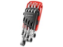 (467F.JPU8)-8pc Ratcheting Hinged Comb Wrench Set (3/8">3/4")(Fa