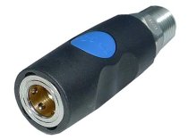 3/8″ Flow S1 Safety Coupler-1/2″NPT Male (″Industrial″ Profile)