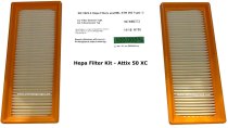 Filter Set-HEPA (XC) -Attix 30/50XC (2 filters)(2 left)