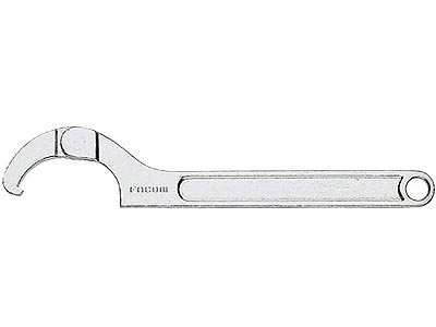 (125A.180)-Hinged Hook Wrench for Side-Hole Nuts (120-180mm)(Fac