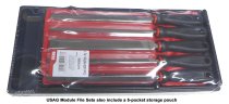 (MOD.LIM2)-5pc Module Set of Long Handle Second Cut Files (USAG) (limited supply)