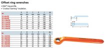 (55.13AVSE)-1000v Insulated Offset Box Wrench-13mm
