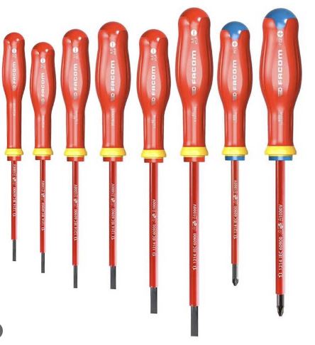 (ATD.J8VE) -Insulated Screwdriver Set-8pc (2G)(Facom)