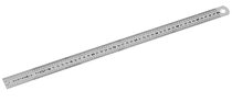 (DELA.1056.02)-Stainless Steel 2-Sided Ruler (500mm, 1/2mm) (made in France)(1 available)