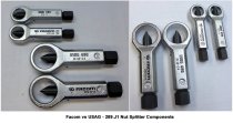 (289.J1) -Nut Splitter Set (2-18mm)(Facom)