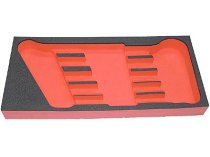 (PM.MOD440-2) - Foam Module Tray for large Metric Combination Wrenches (sizes 27-34mm)