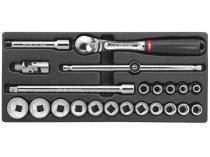 (MOD.SL161-46)-1/2″ Drive Metric Tool Module Set (10-32mm)(USAG)
