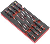 (MODM.A1)-8pc Protwist Screwdriver Module Set (Slotted & Phillips) (Facom)
