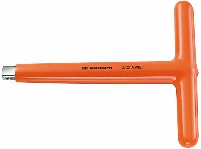 (J.121AVSE)-3/8" Drive 1000v Insulated T-Handle Driver