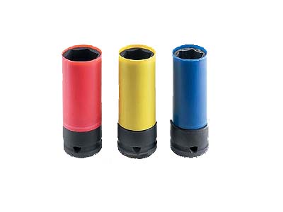 (NSI.3L) -Alloy Wheel Socket Set-3pc (17mm, 19mm & 21mm)