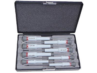 (AEF.J3)-Microtech Screwdriver Set-8pc (phillips/slotted)(USAG)