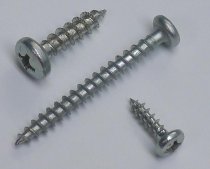 # 8 x 1 Pan Head Full Thread Zinc (1000pc)(6 left)