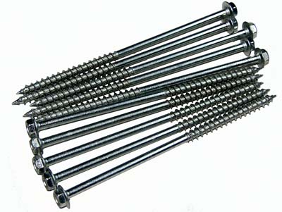 1/4"x6" Hex Head Lag (Silver Zinc)(50pc)(Close out-2 available)