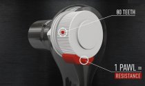 (R.181) -1/4" Drive High Precision Dustproof Ratchet (80-tooth)
