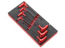 (MODM.84TZS-spec)-7pc Soft Grip P-handle Hex Key Set (3-10mm)(F)